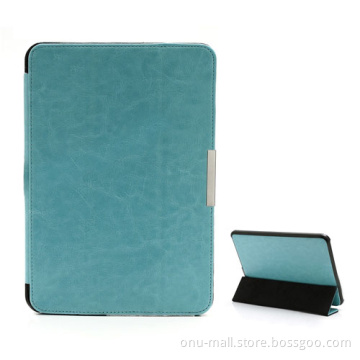 3-Folding Crazy Horse Texture Leather Case Cover for Amazon Kindle Fire HD 8.9